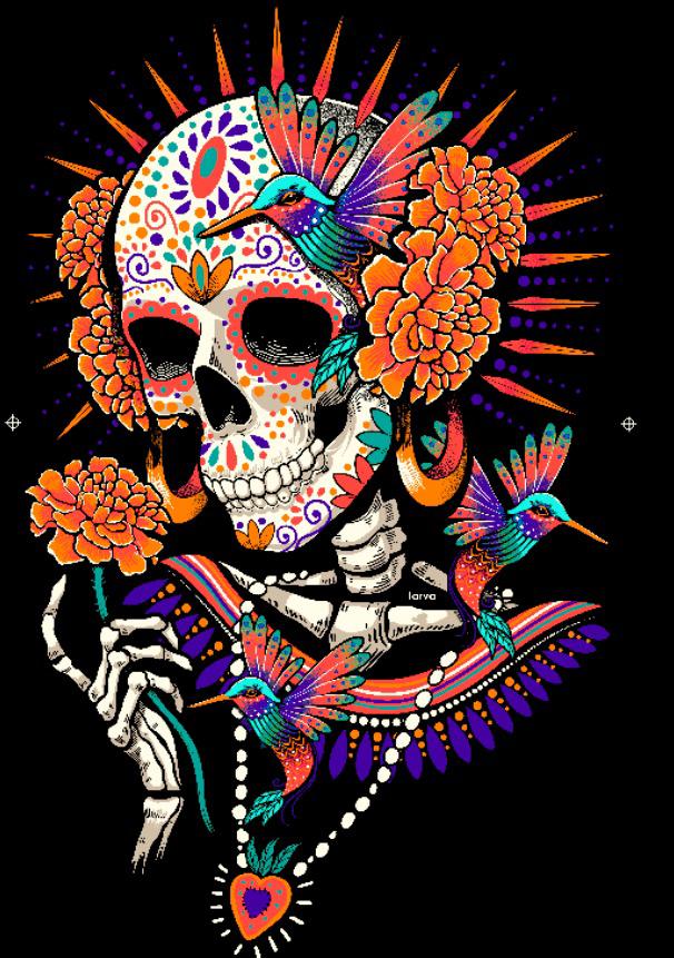 ☠️🥀¿POR QUÉ LA FLOR DE CEMPASÚCHIL ES TAN IMPORTANTE EN LAS OFRENDAS?☠ –  Larva MX