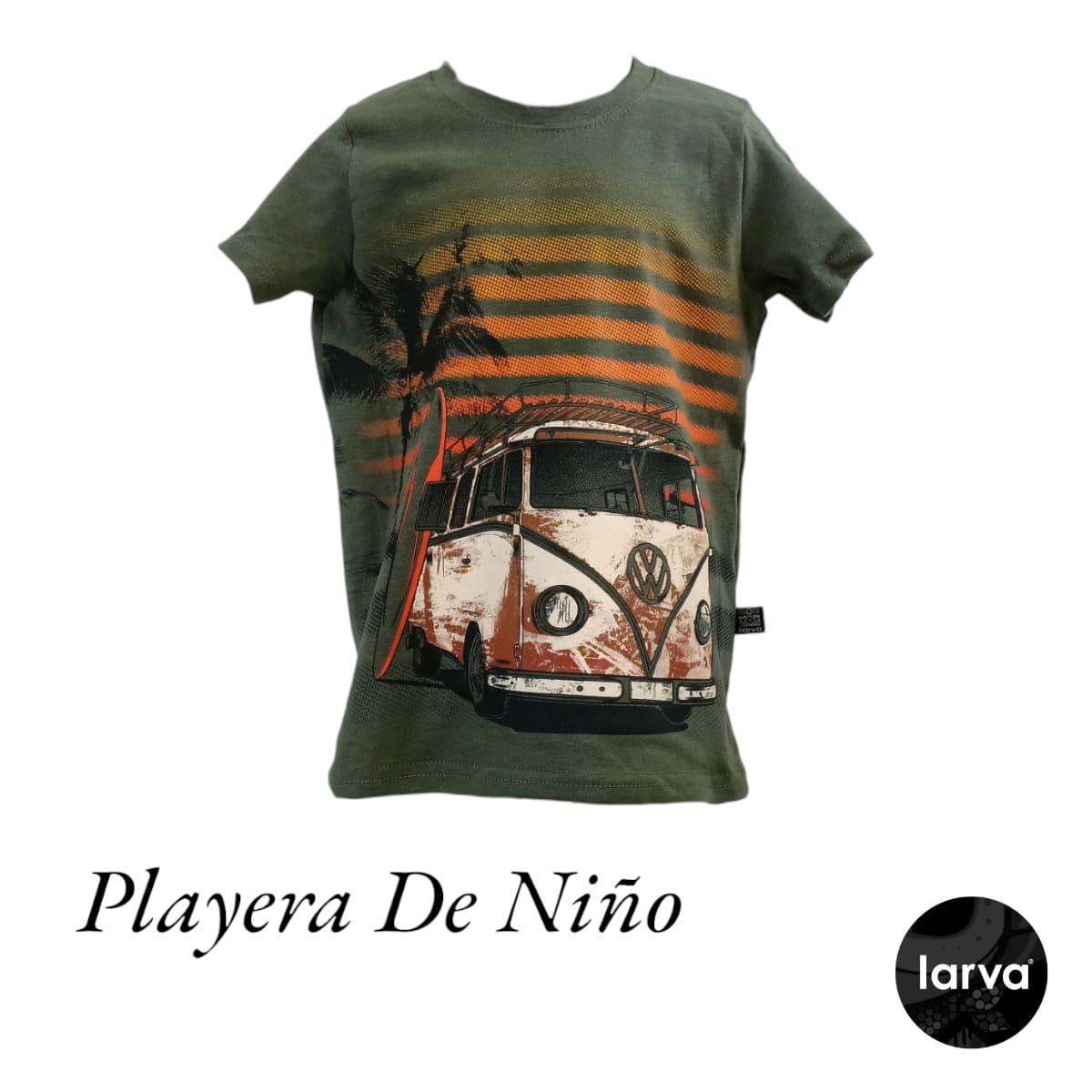 Playera Niño Combi Zicatela