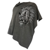 PONCHO GRIS PENACHO XOLOTL