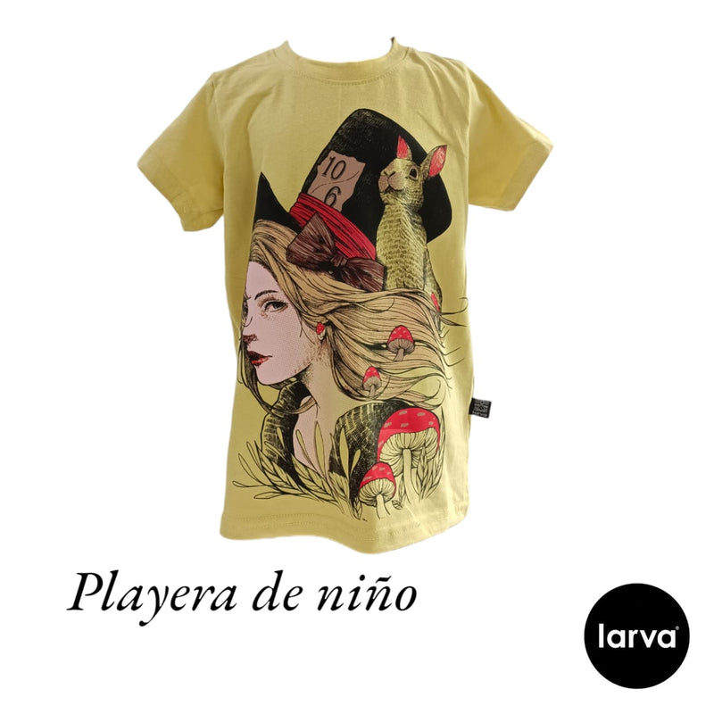 Playera Niño Alicia