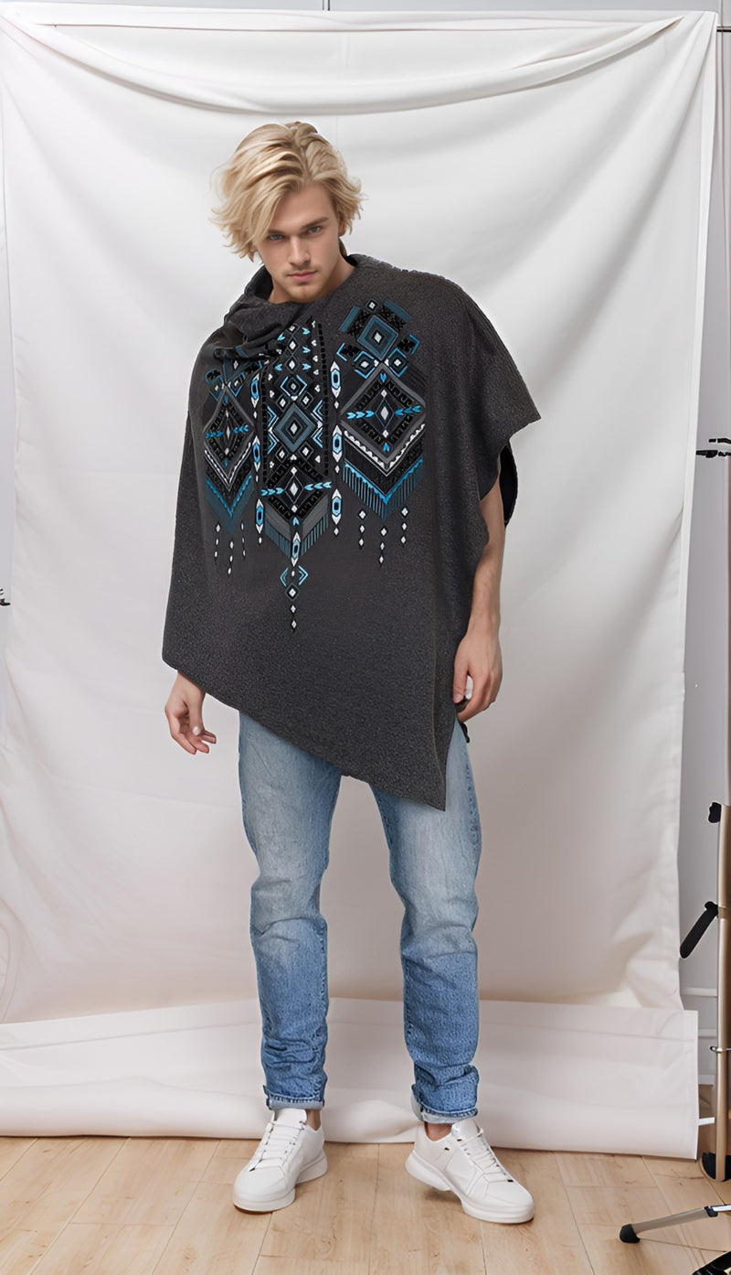 Poncho Oxford Arte Navajo