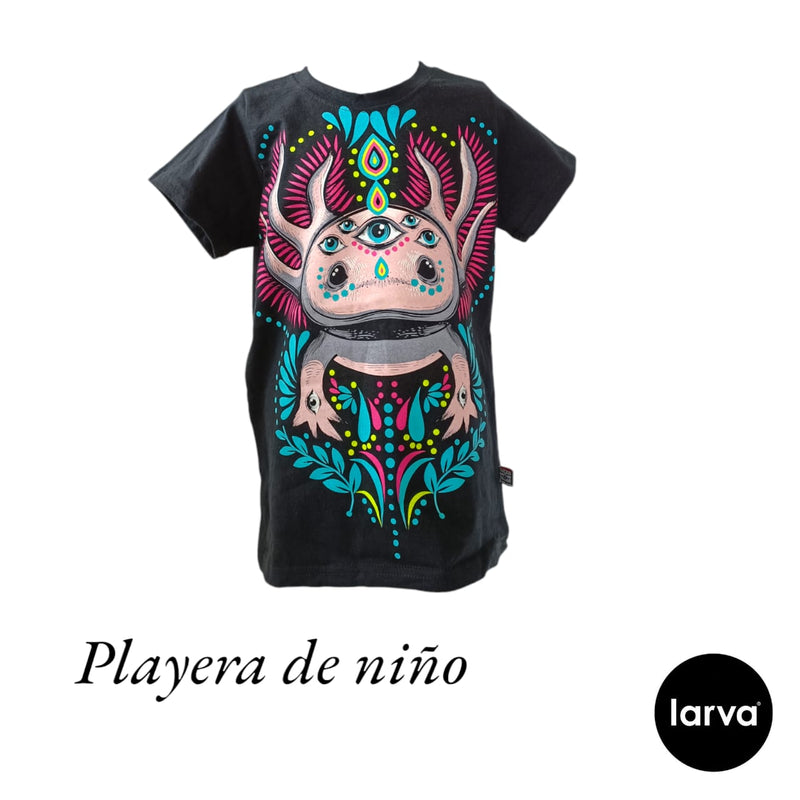 Playera Niño Ajolote Visionario