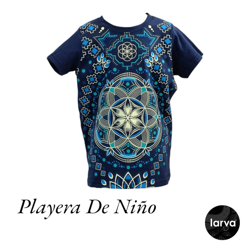 Playera Niño Mandala Cosmo